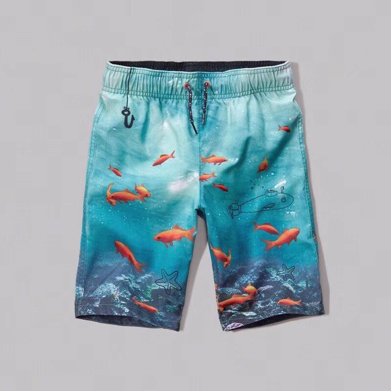 Abercrombie Fitch Classic Swim Shorts Green - Obeezi