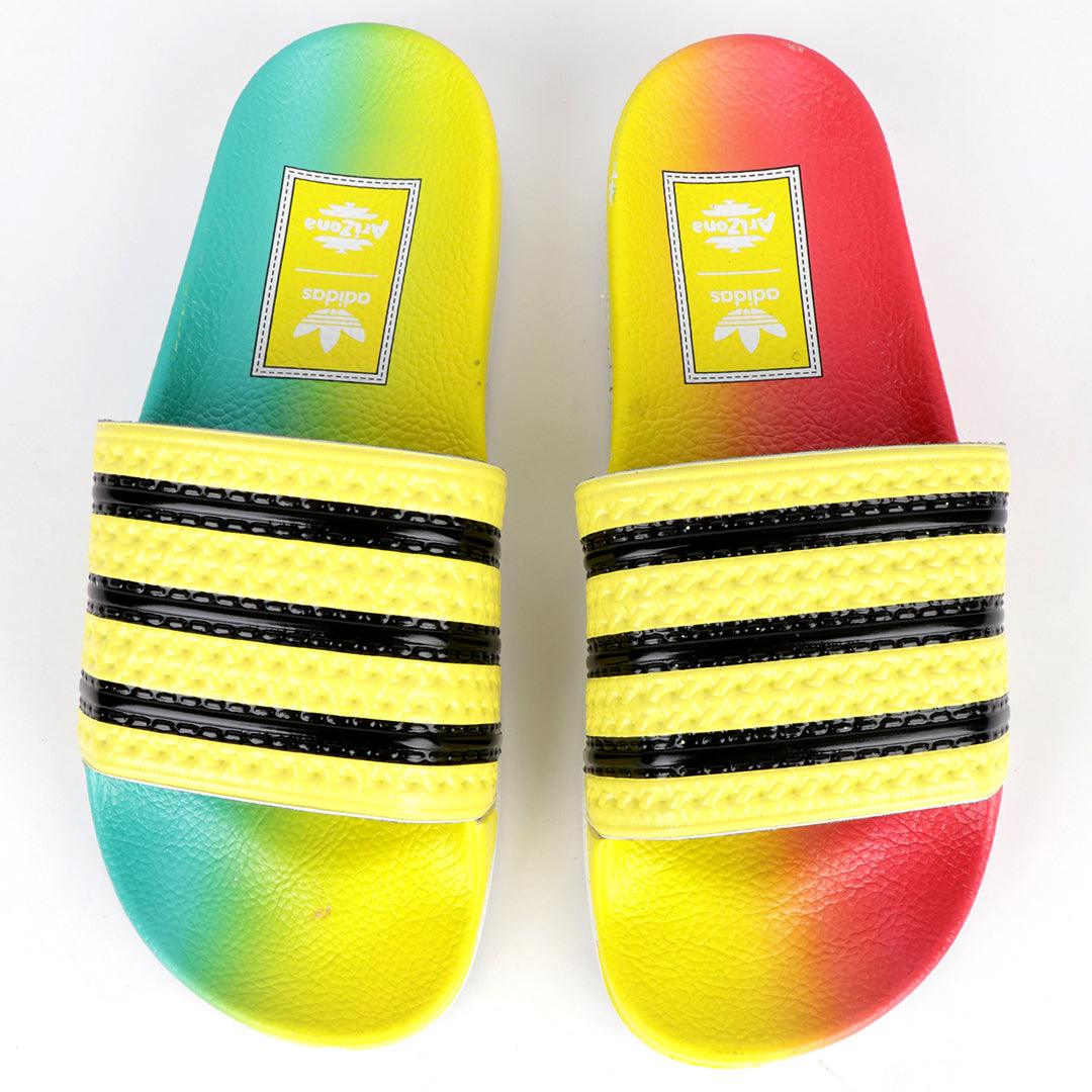 AD Arizona Men's Bloomfield Slide Yellow Red Sole - Obeezi.com