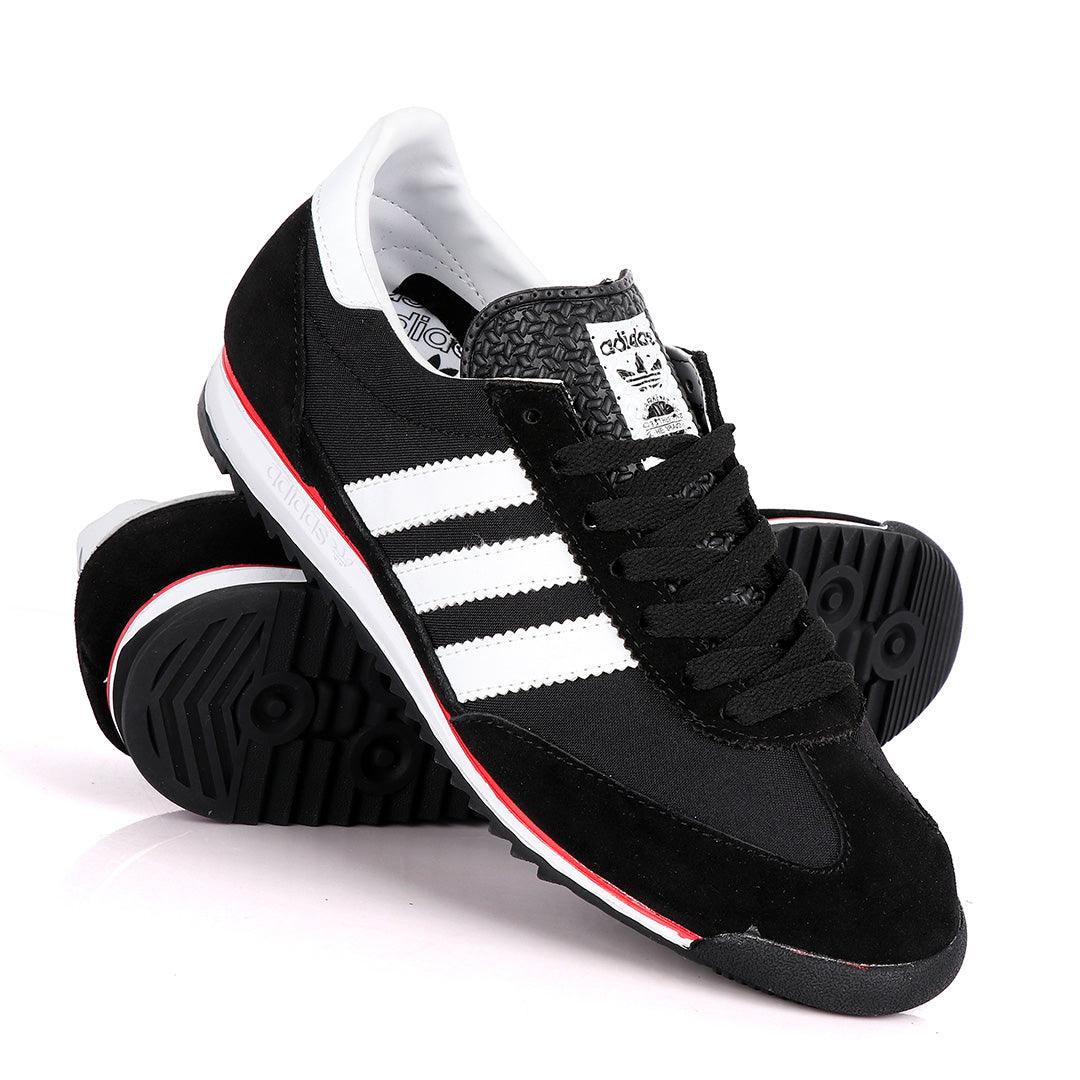 AD Originals Branded Black Sneakers - Obeezi