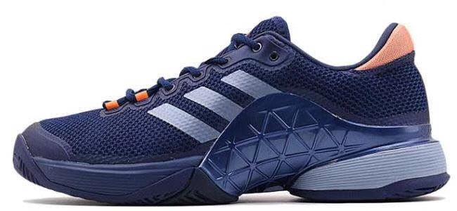 Adidas Barricade 2018 Navy Blue White Sneakers - Obeezi