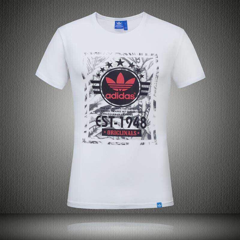 Adidas Camo Tongue White T-Shirt - Obeezi