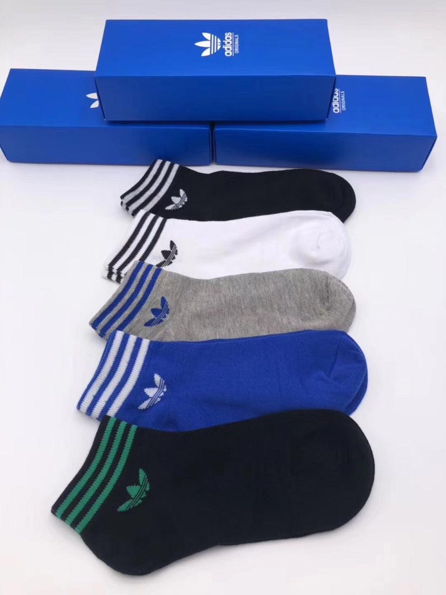 Adidas Originals Logo Stripped Socks - Obeezi.com