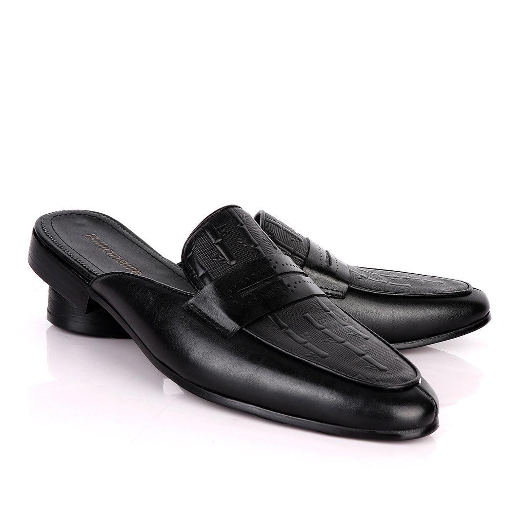 Billionaire Flower Designer Half Shoes - Obeezi