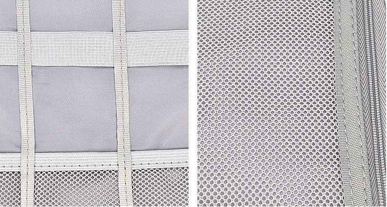 Business And Leisure Double Zipper Notebook Bag-Navy Blue - Obeezi.com