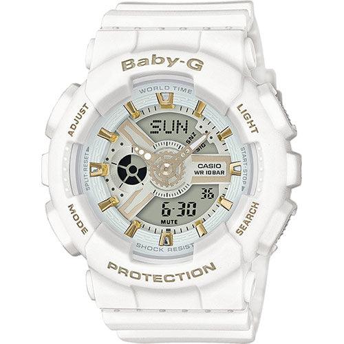 Casio baby G.Shock BA-110GA-7A1ER watch white - Obeezi.com