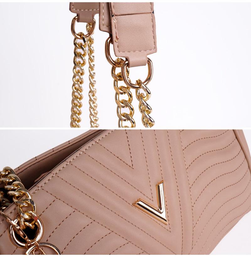 Classical Design Genuine Woman Pink Leather flower Bags - Obeezi.com