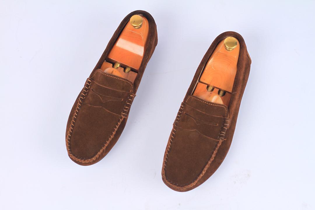 Credible Driver Sole Loafers Brown - Obeezi