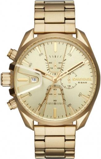 Diesel Men's MS9 Chrono - DZ4475 Gold Watch - Obeezi.com