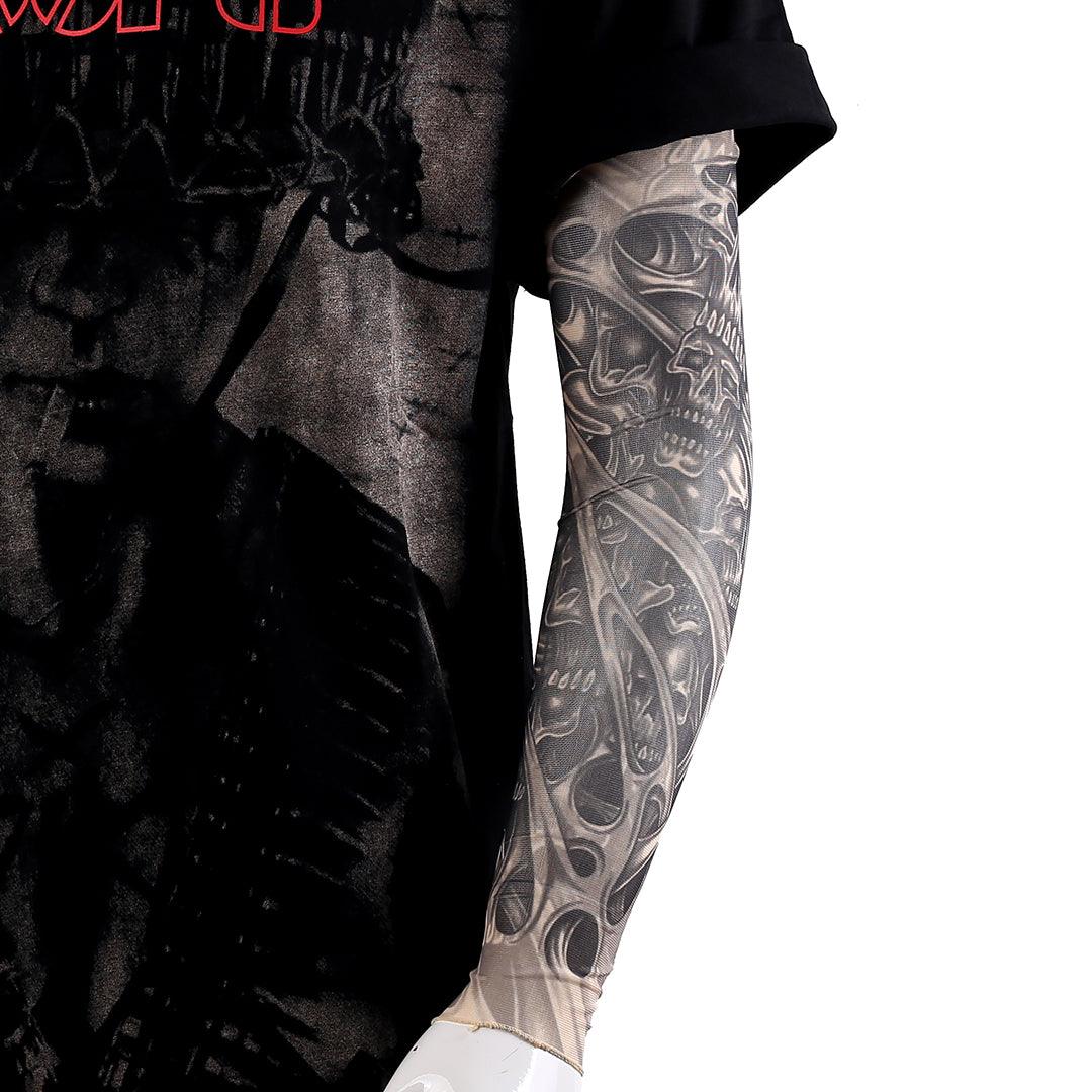 Elastic Firey Skullie Sleeve - Obeezi.com