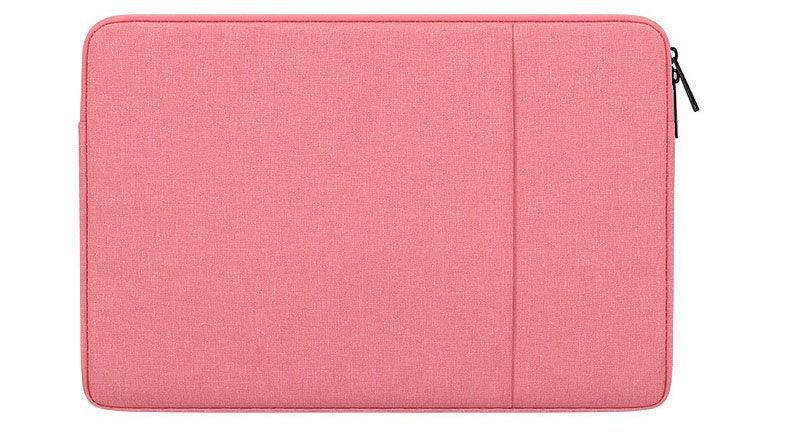 Exquisite 2in1 Sleek And Stylish Padded Inner Designed Laptop Sleeve-Pink - Obeezi.com