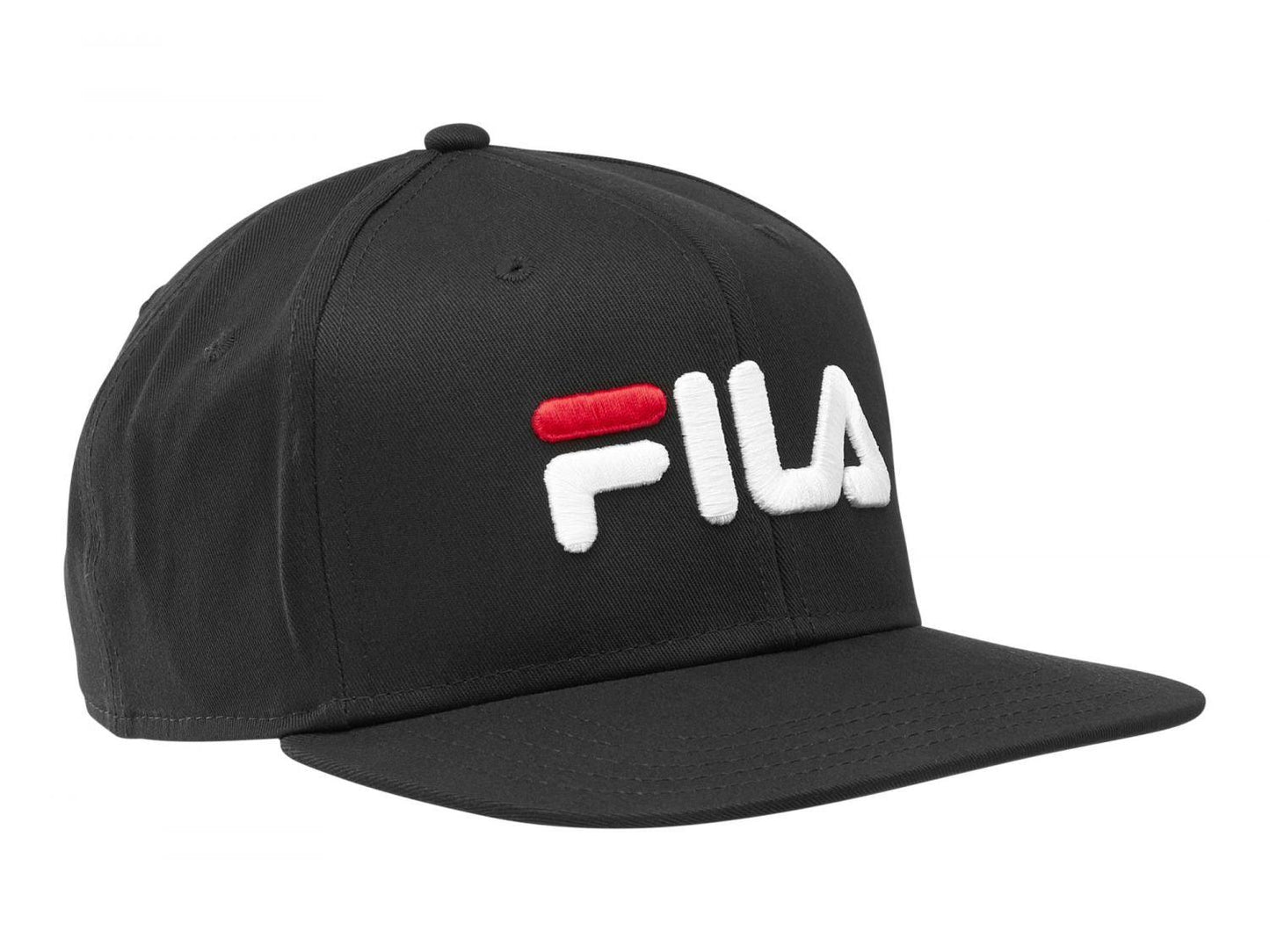 Fila Unisex Classic Logo Baseball Cool Black Cap - Obeezi.com