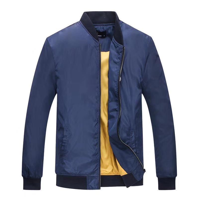 Fred Perry Brentham Navy Bomber Jacket- Navy Blue - Obeezi