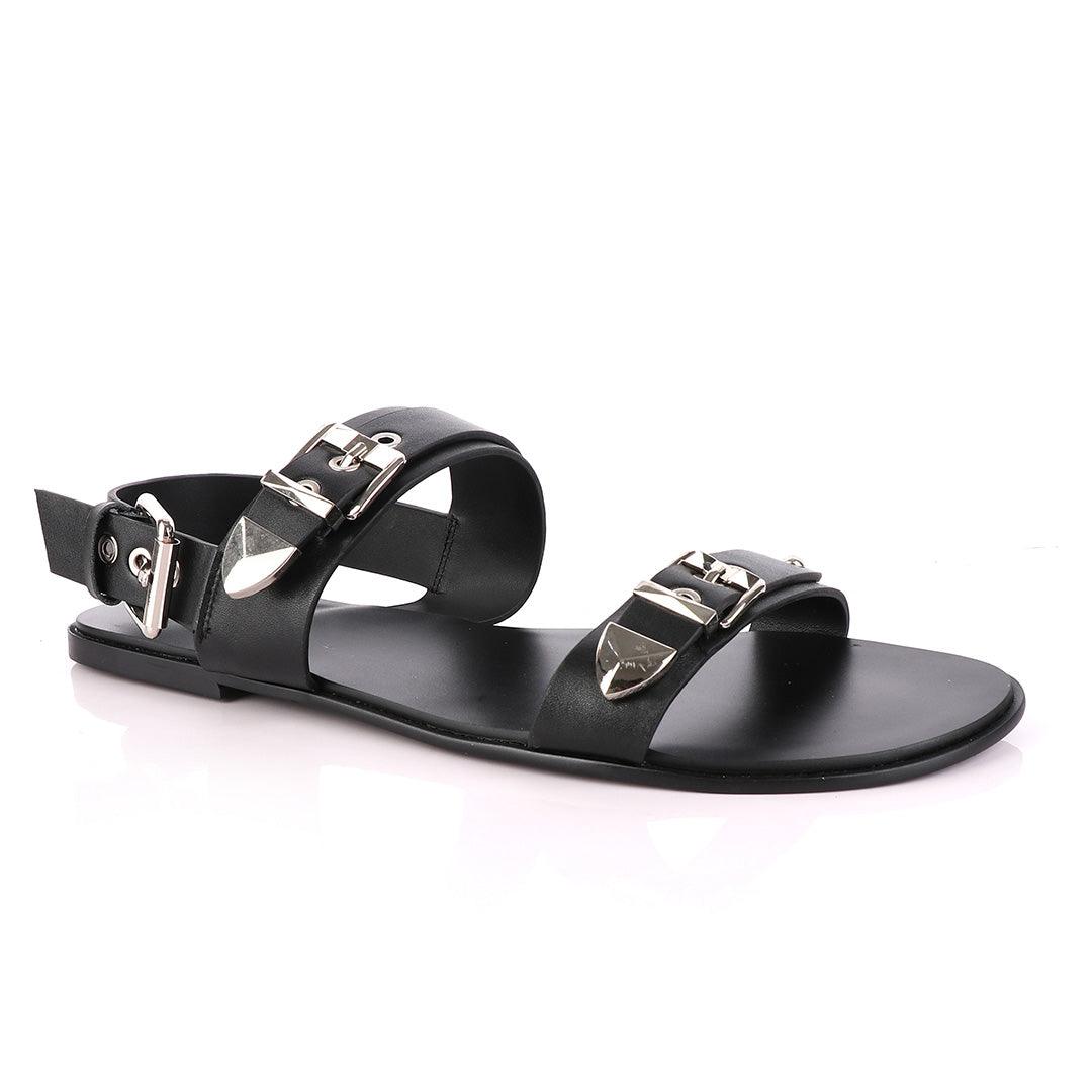 Giuseppe Zanotti Black Rinko Sandals - Obeezi