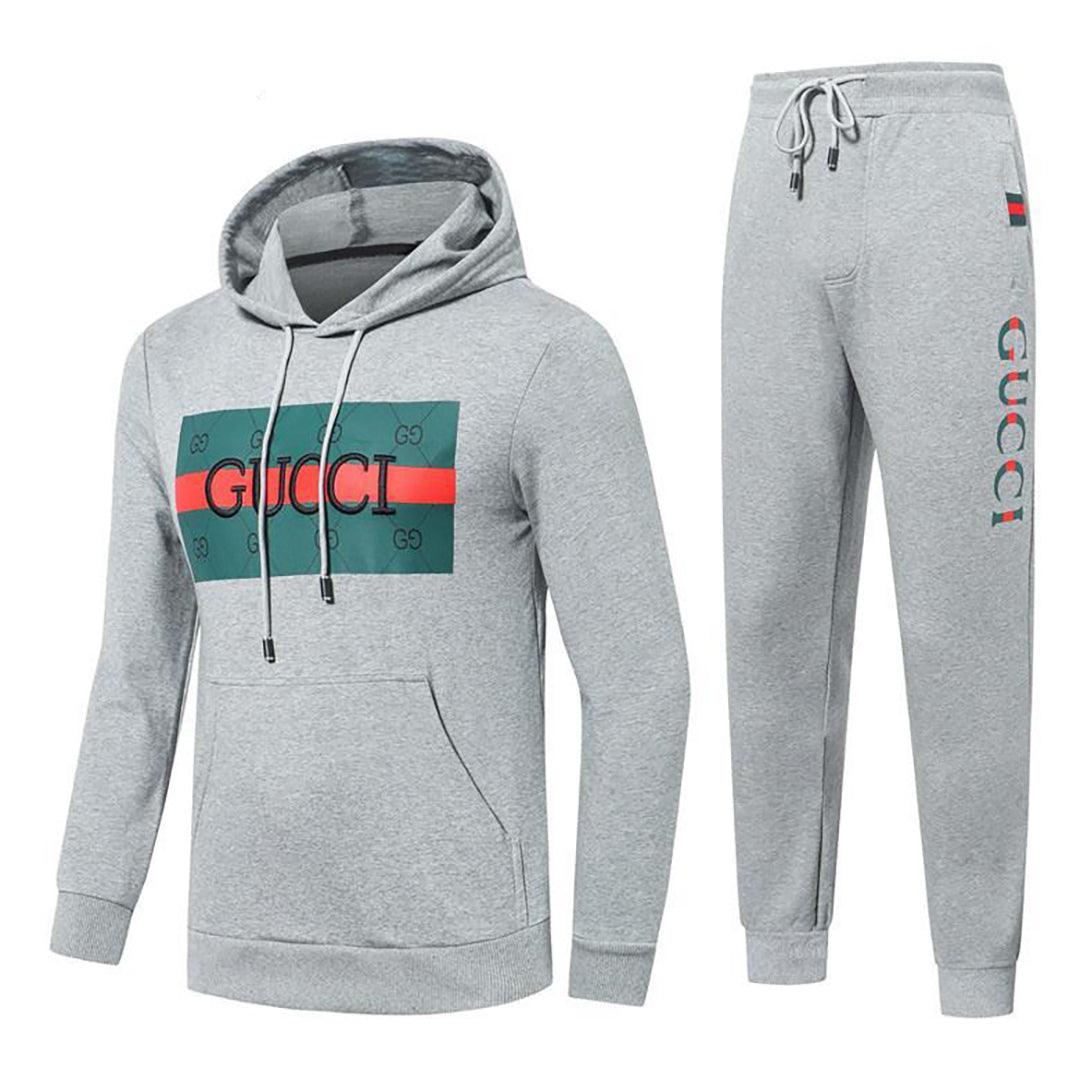 Gu Quality Ash Front Design Cotton Tracksuits - Obeezi.com