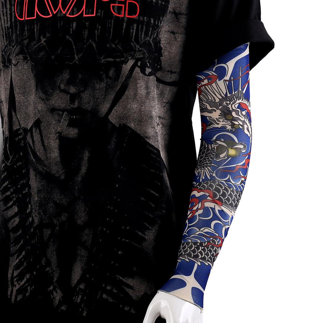 Hand Body Dragon Tattoo Sleeve - Obeezi.com