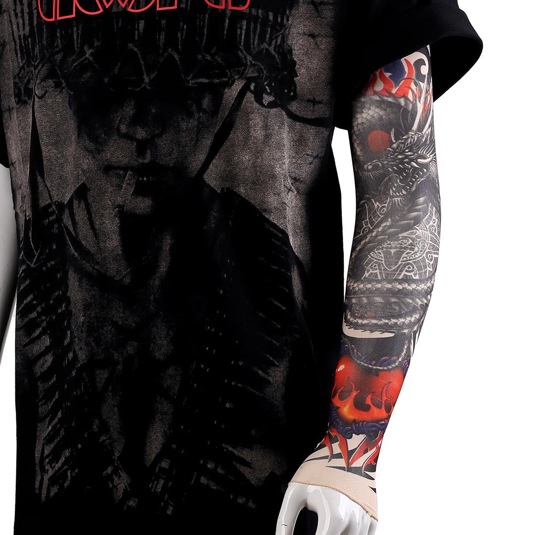 Hand body Flying Dragon Tattoo Sleeve - Obeezi.com