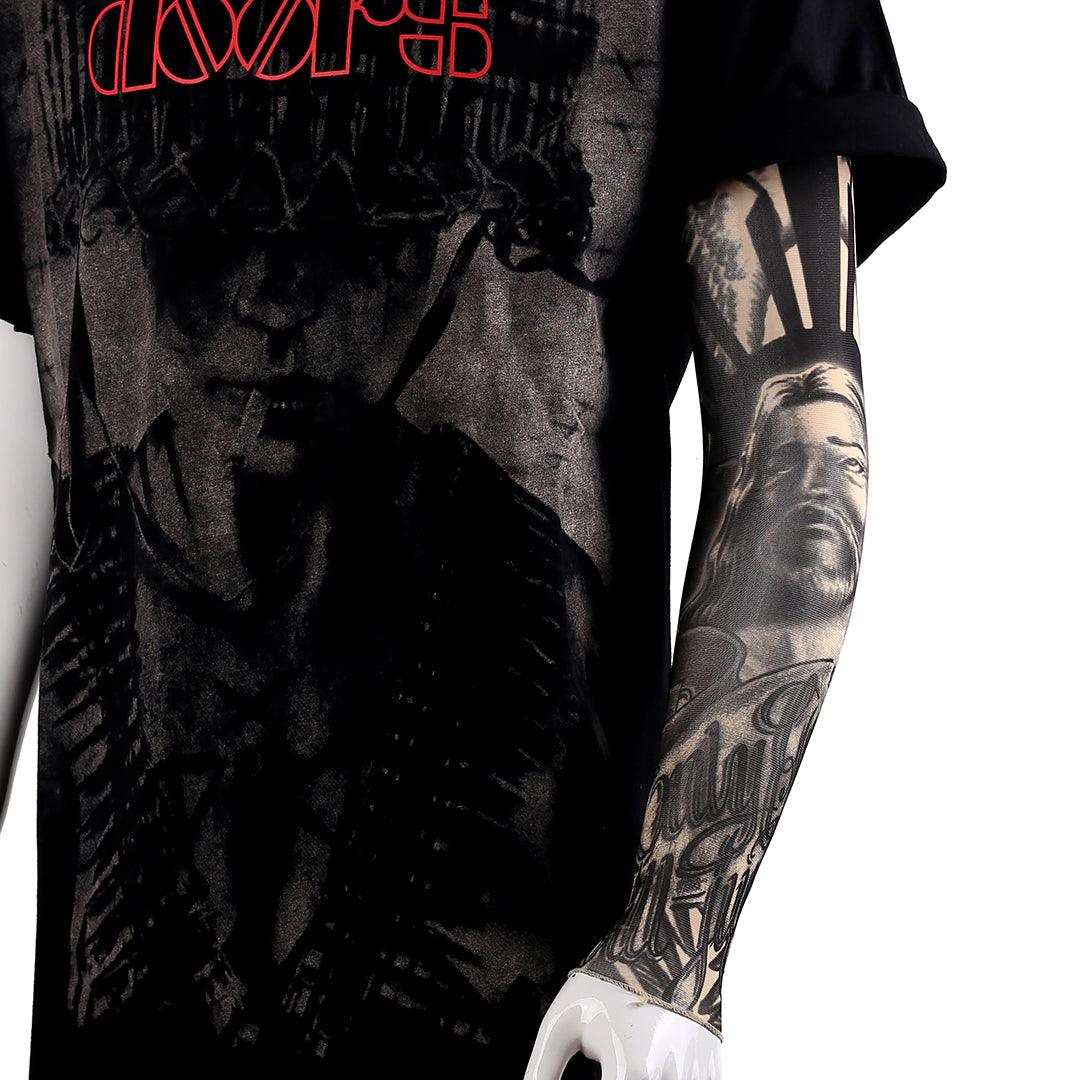 Hand Body God Image Tattoo Sleeve - Obeezi.com