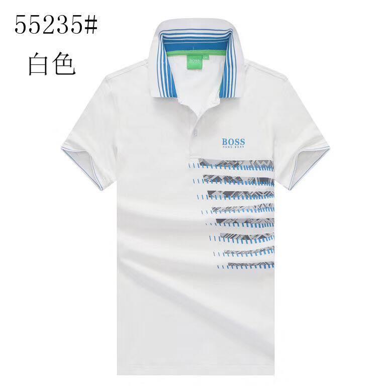 Hugo Boss White Fashionable Polo Shirt - Obeezi
