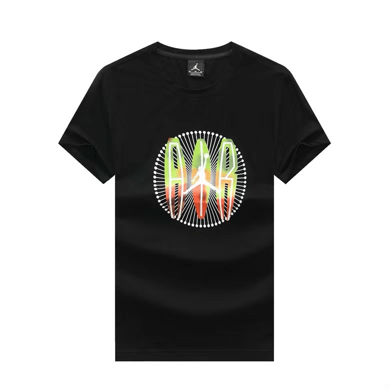 JD Wordmark Round Designer Logo T-Shirt - Black - Obeezi.com