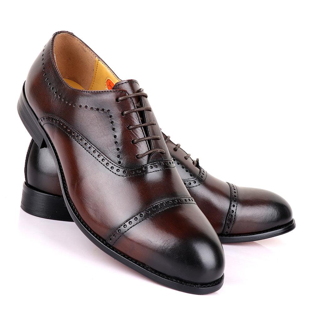 John Mendson Oxford Classic Coffee Shoe - Obeezi