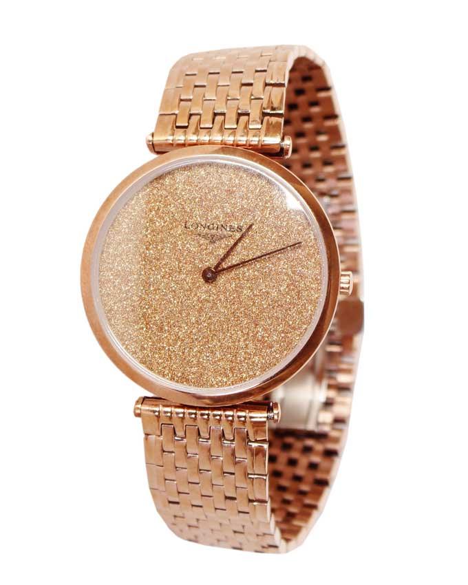 Longines Plain Classique Quartz Gold-tone Women's Watch - Obeezi.com