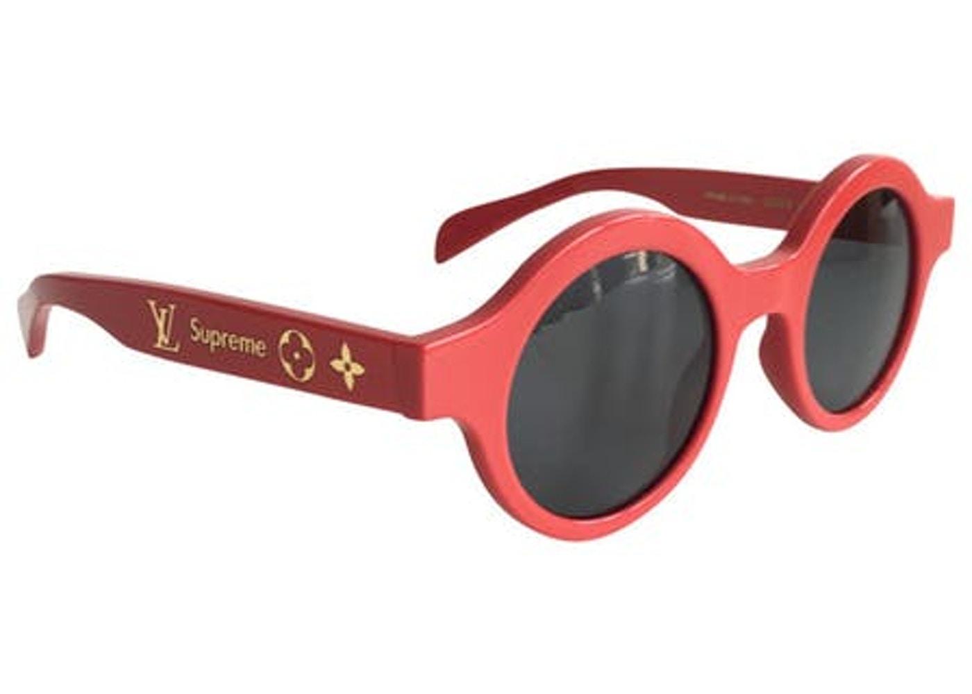 Louis Vuitton Classic Red Sunglasses - Obeezi.com