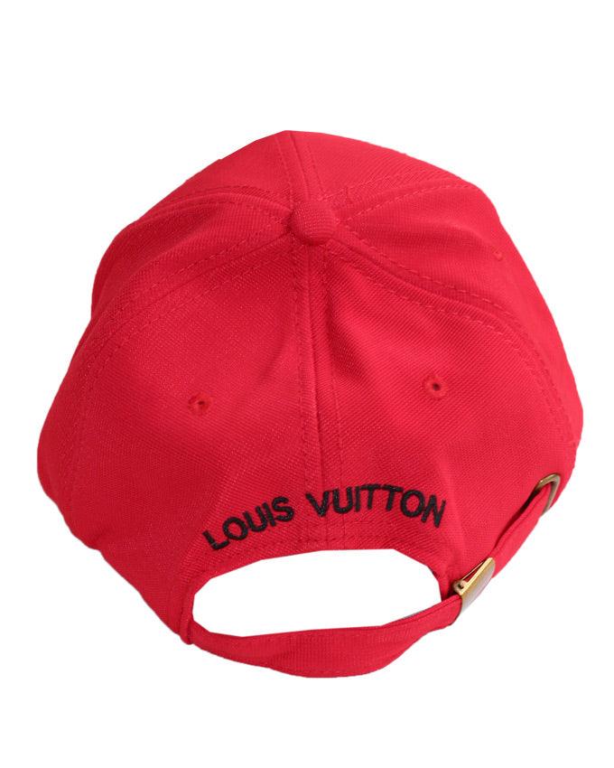 Louis Vuitton Cool Classics Adjustable Baseball Cap - Red - Obeezi.com