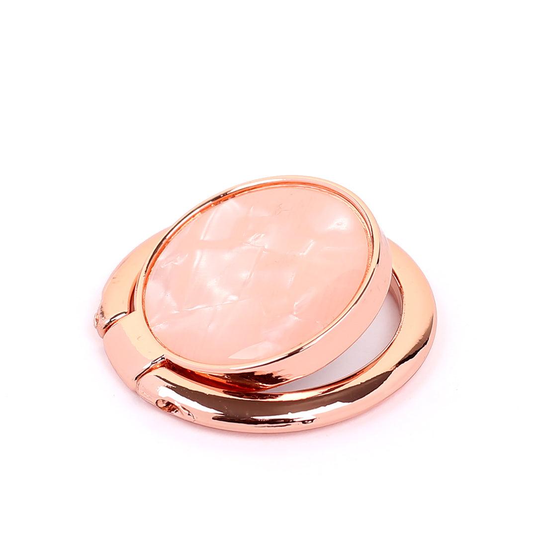 Magnet Gold Rose Plain Ring Phone Holder - Obeezi.com