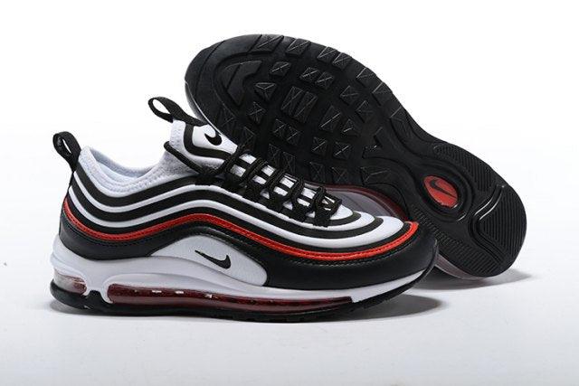 Max 97 UL '17 SE Black Red White Running Shoes - Obeezi