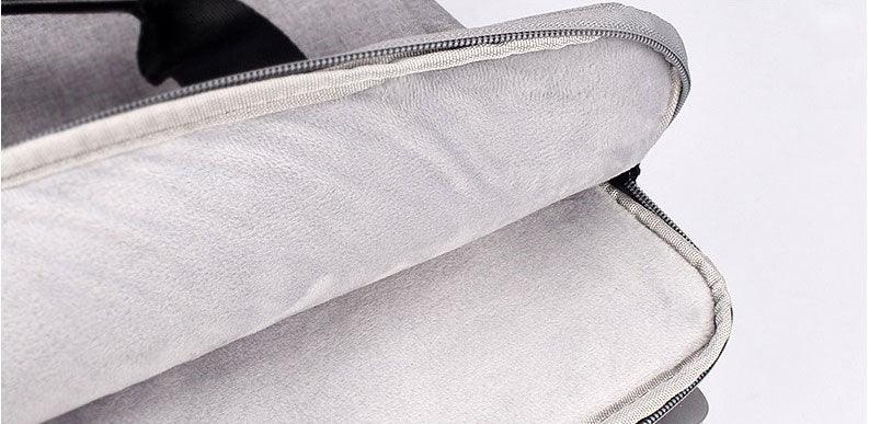 Men's Simple Briefcase Designed Ultra Light Laptop Bag- Black - Obeezi.com