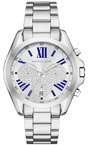 Michael Kors MK6320 Chronograph Bradshaw Stainless Steel Bracelet Watch - Obeezi.com