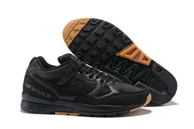 N A Span II 2018 Summer Triple Black Men's Running Sneakers - Obeezi