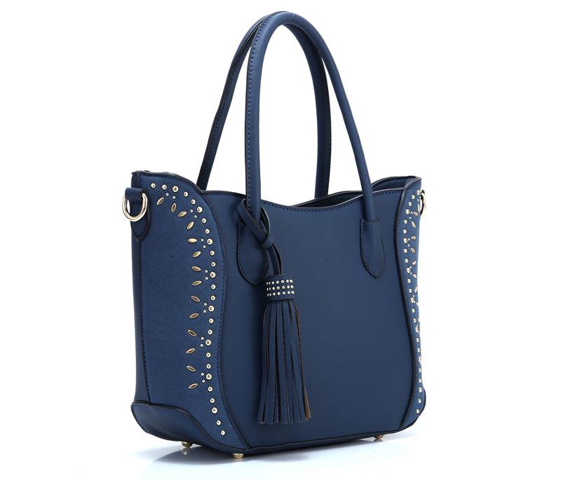 New Classical Lady handbag Set Navyblue - Obeezi.com