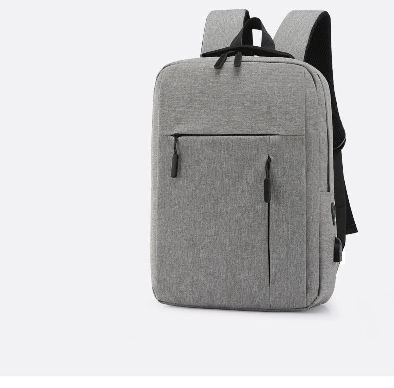 New Dimension Anti-theft Smart Laptop Backpack with USB Port - Grey - Obeezi.com