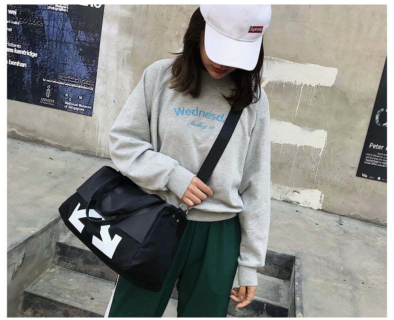 Offwhite Crossbody Smart Mini Outdoor Bag-Blue - Obeezi.com