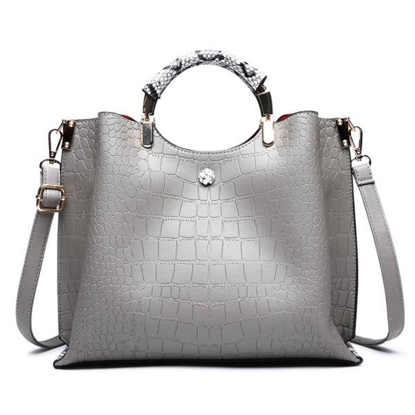 Paradise Imprint Women's Bag- Grey - Obeezi.com