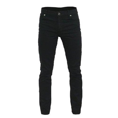 Philippine Unisex DAMAGE Black Skinny Jeans - Obeezi