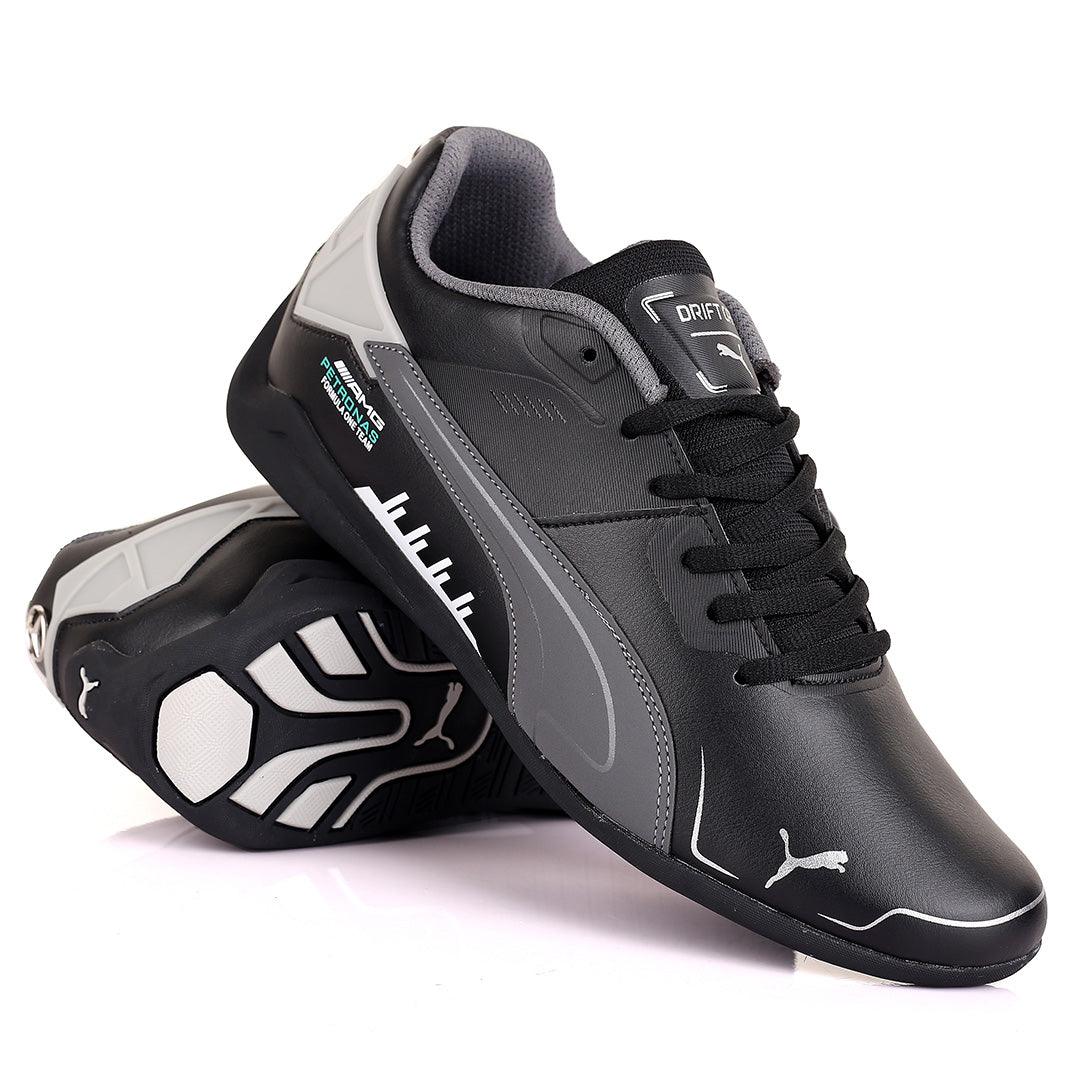 PM Amg Petronas Formula one Drift Cat Sneakers-Black - Obeezi.com