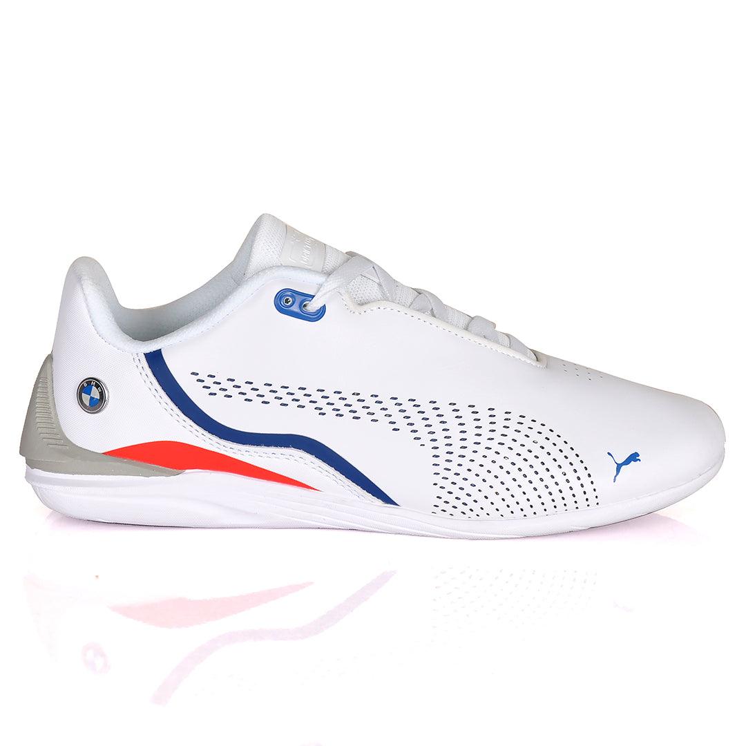 PM BMW Motorsport White R Cat Machina Sneakers - Obeezi.com