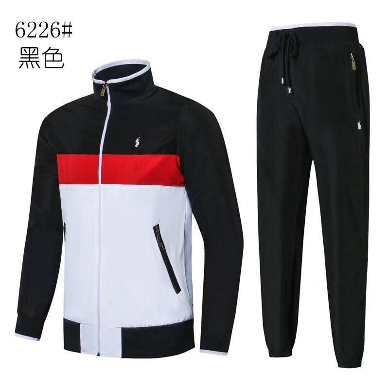 PRL Fashionable Small Pony Track Suit- Black and Red - Obeezi