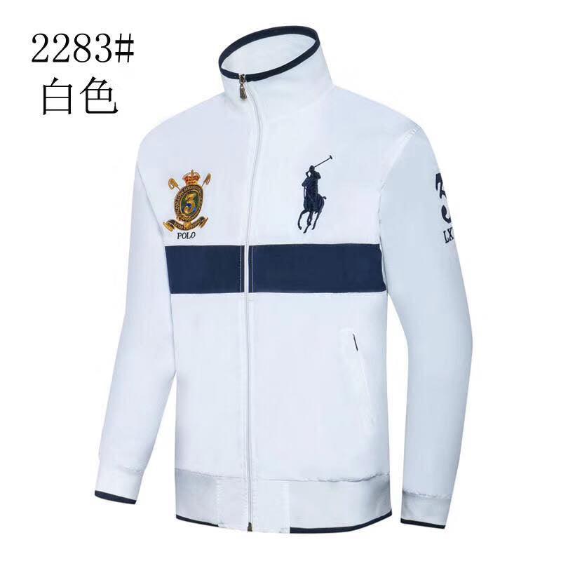 PRL Men's White Longsleeves Track Jacket - Obeezi