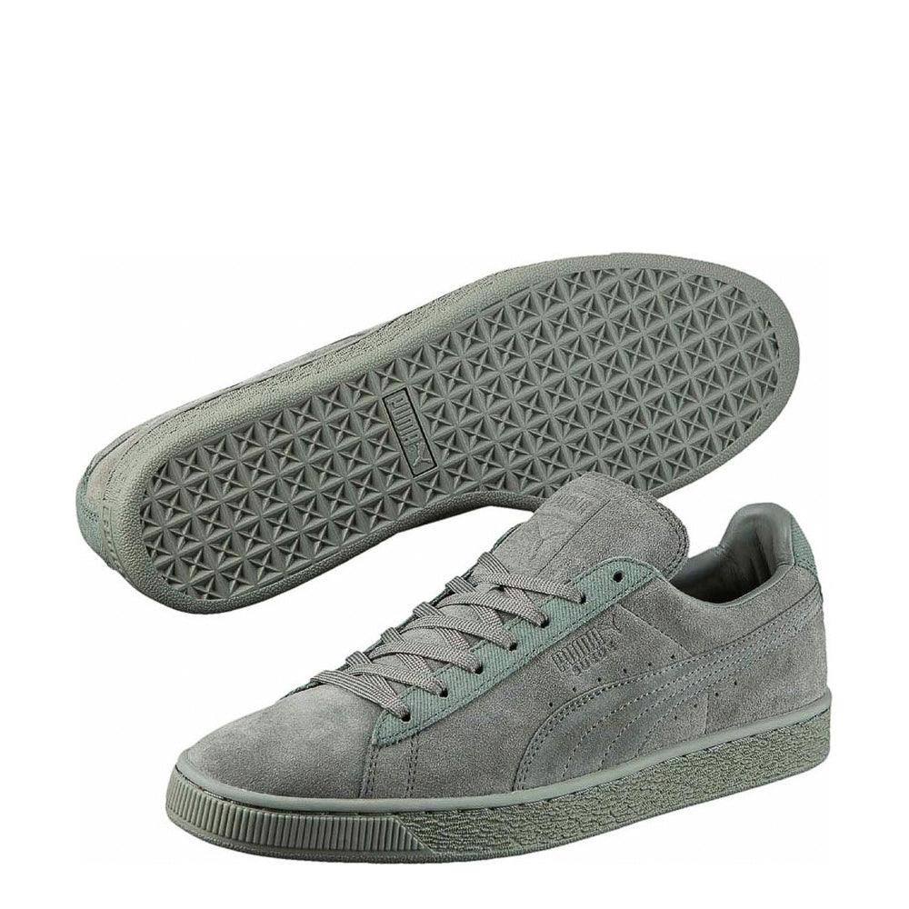 Puma Match Sport Suede Dark Green Sneakers - Obeezi