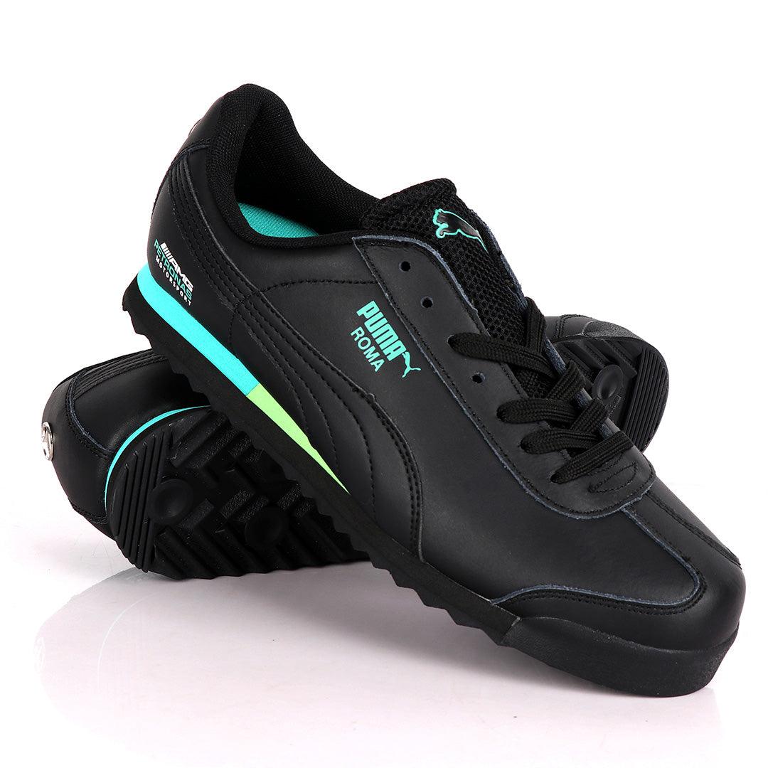 Puma Roma Amg Petronas Motorsport Black Green - Obeezi