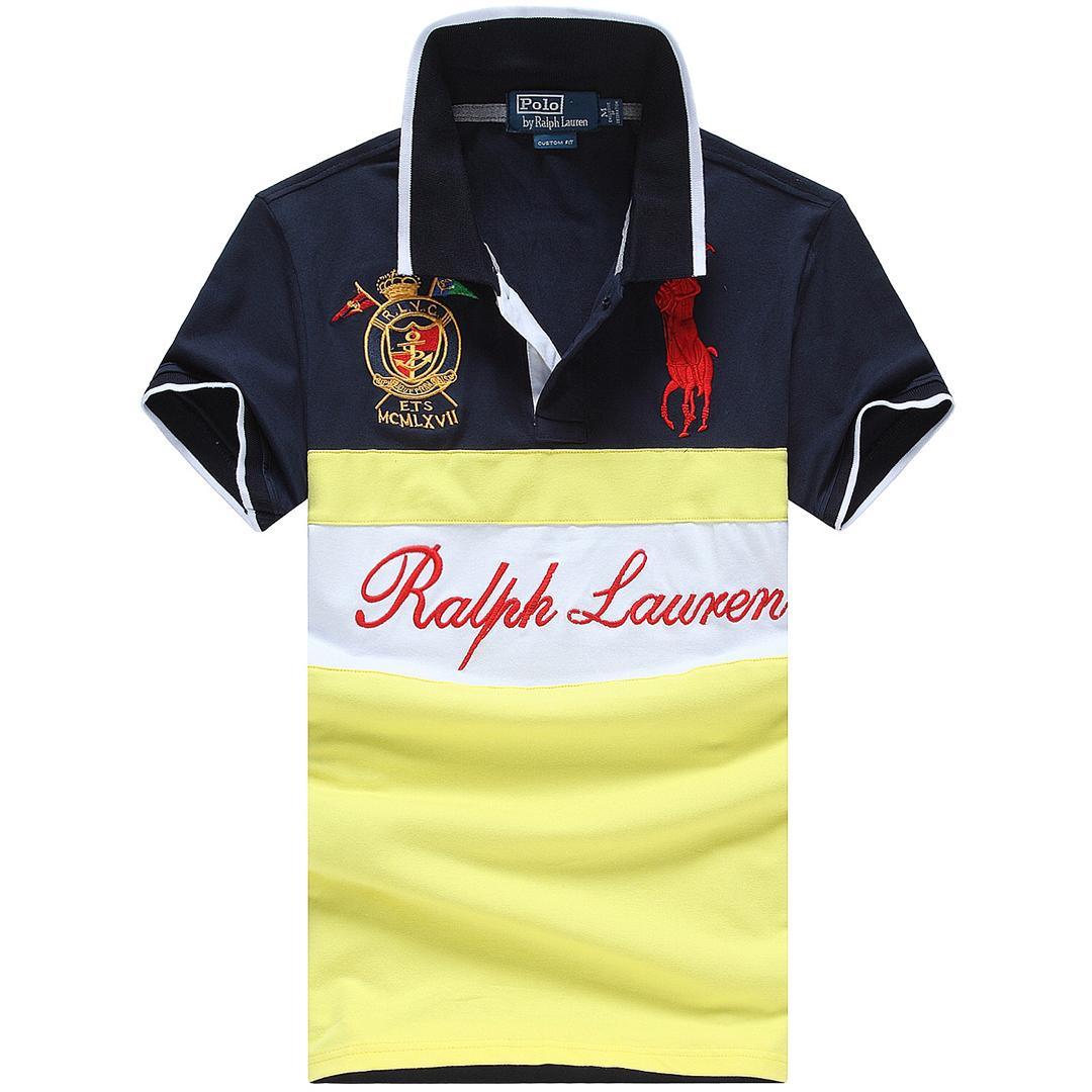 R L Mcmlv11 Custom Fit Mix colour polo shirt - Obeezi