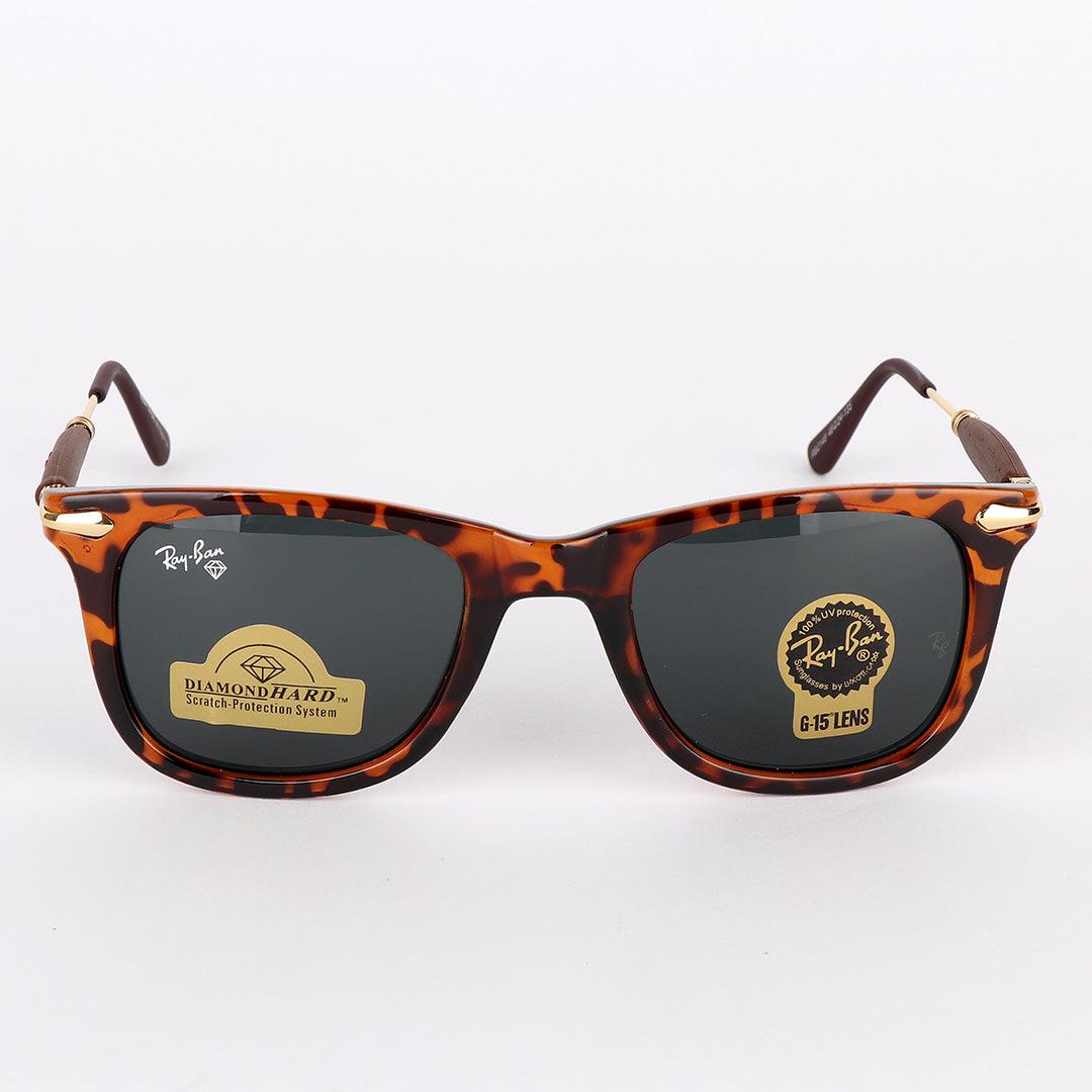 Ray-Ban Luxury Diamond G-15 Lens Brown Sunglasses - Obeezi.com