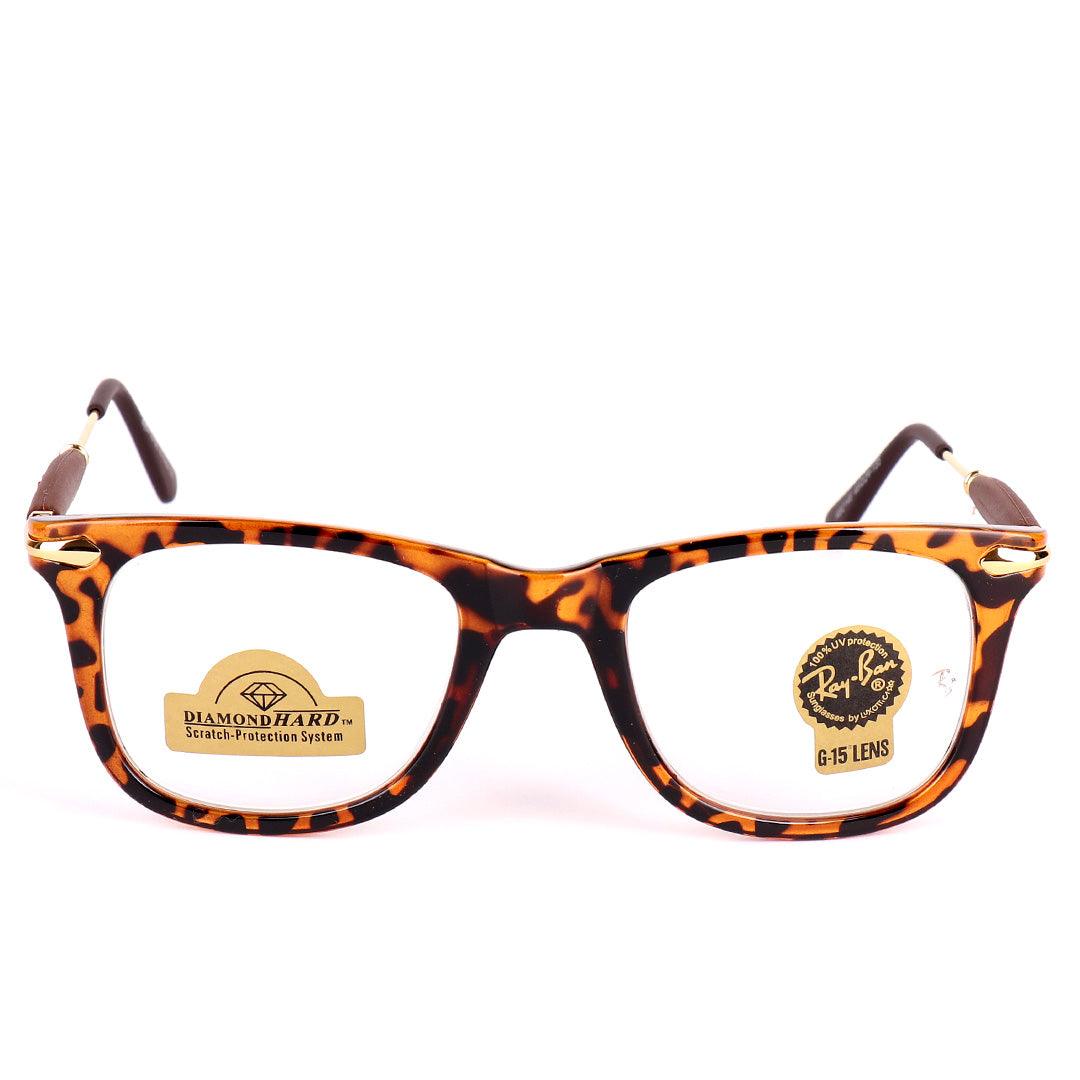 Ray-Ban Luxury Diamond G-15 Lens Sunglasses- Brown - Obeezi.com