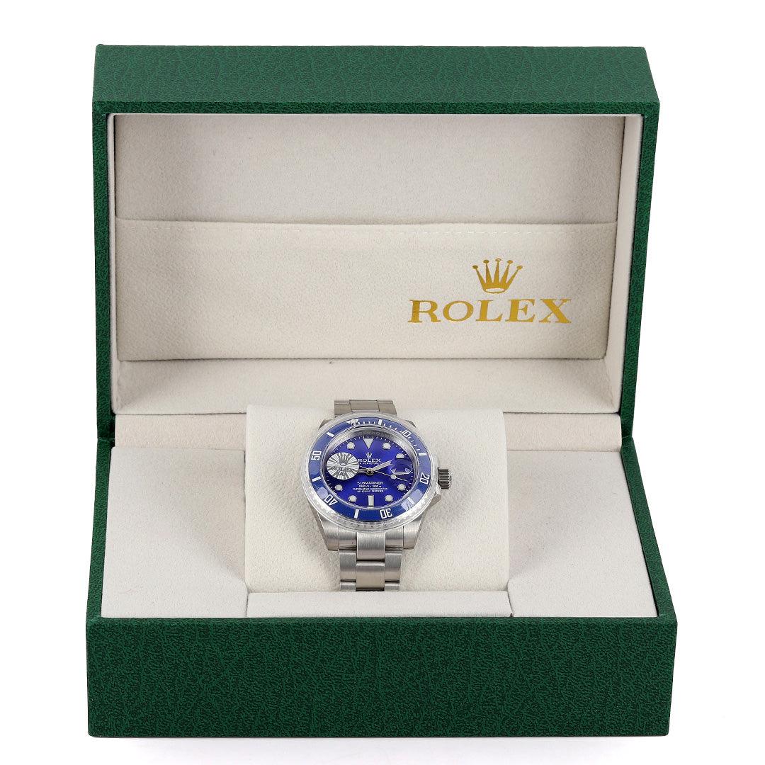 Rolex Submariner Blue Sea Screen Stainless Men Watch - Obeezi.com