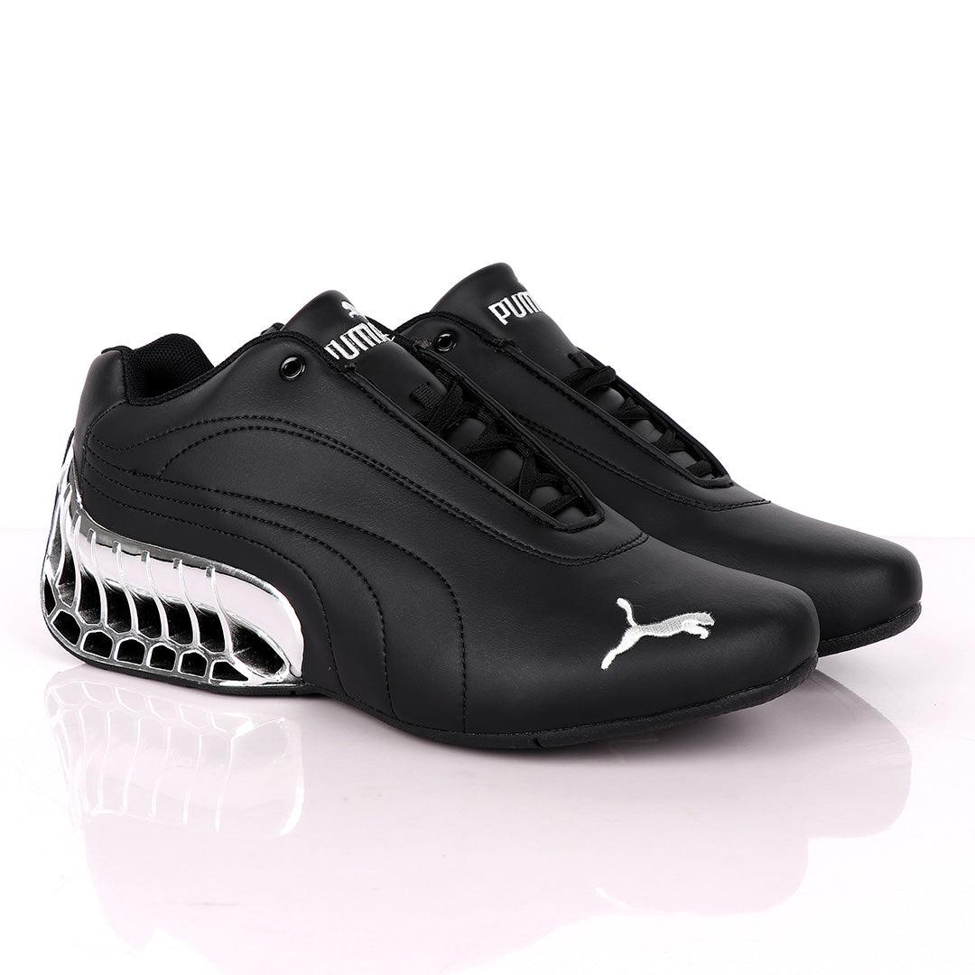 Silver Puma Future Super GT Sneakers -Black - Obeezi