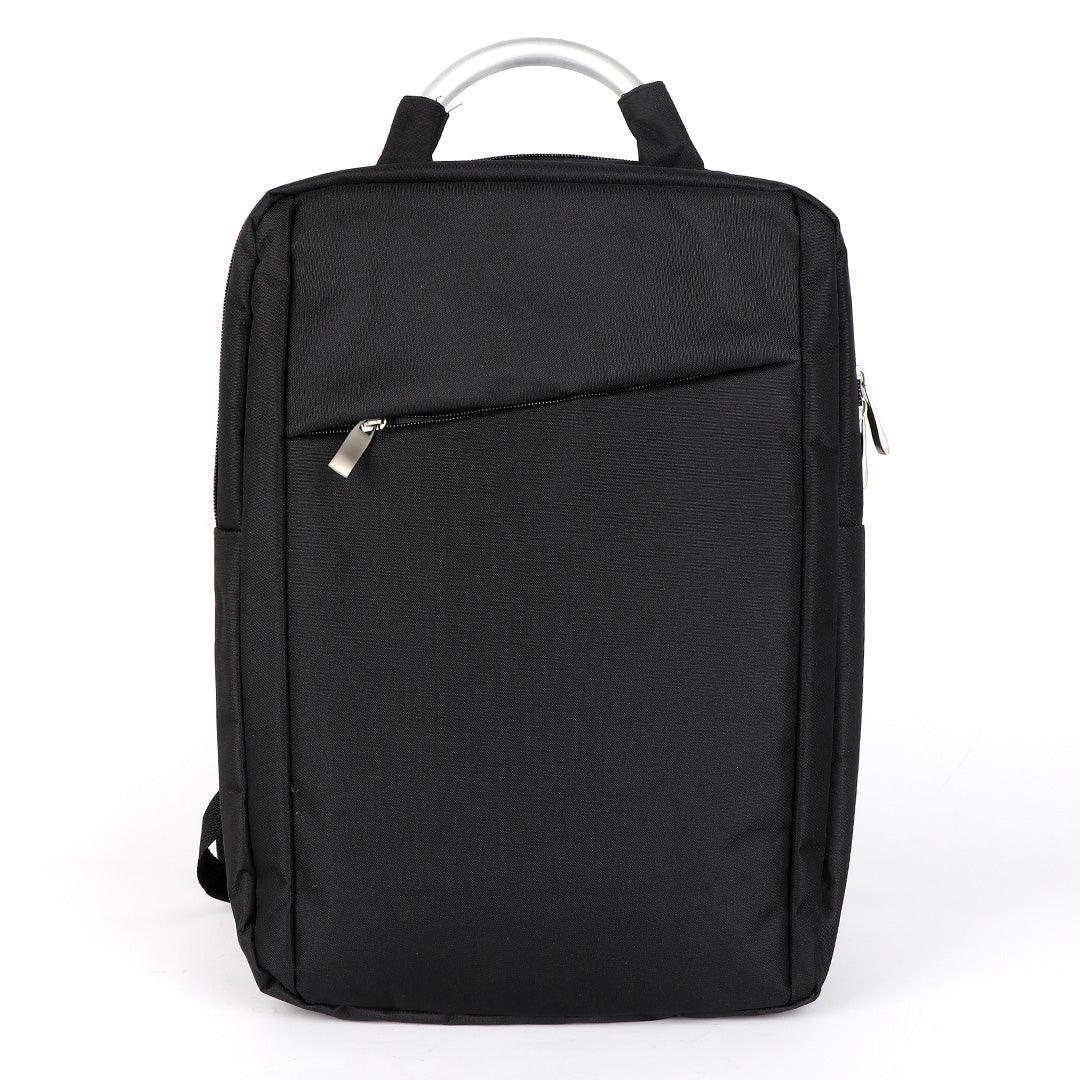 Smart Oxford Black Backpack - Obeezi.com