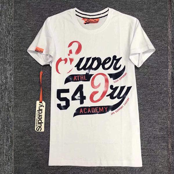 Super Dry 54 Dry Athletic Academic T-shirt White - Obeezi